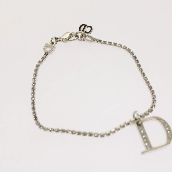 Christian Dior Bracelet metal Silver Auth am6013 - Picture 7 of 11